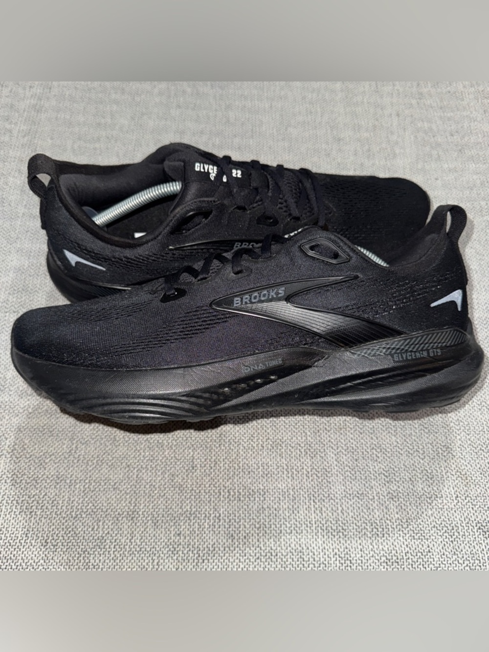 Brooks Glycerin GTS 22 Triple Black Running Shoes Men’s 12.5 - 1104461D020